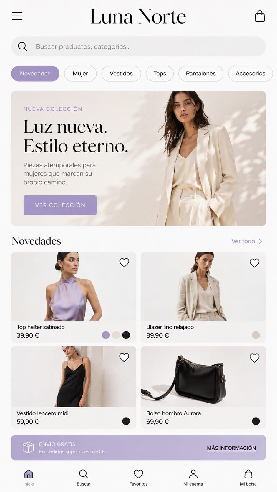 Fashion store app