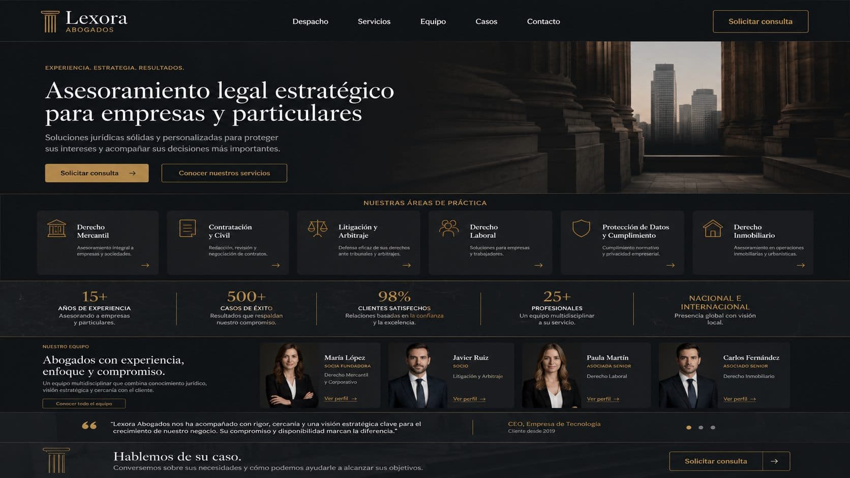 Legal advisory platform
