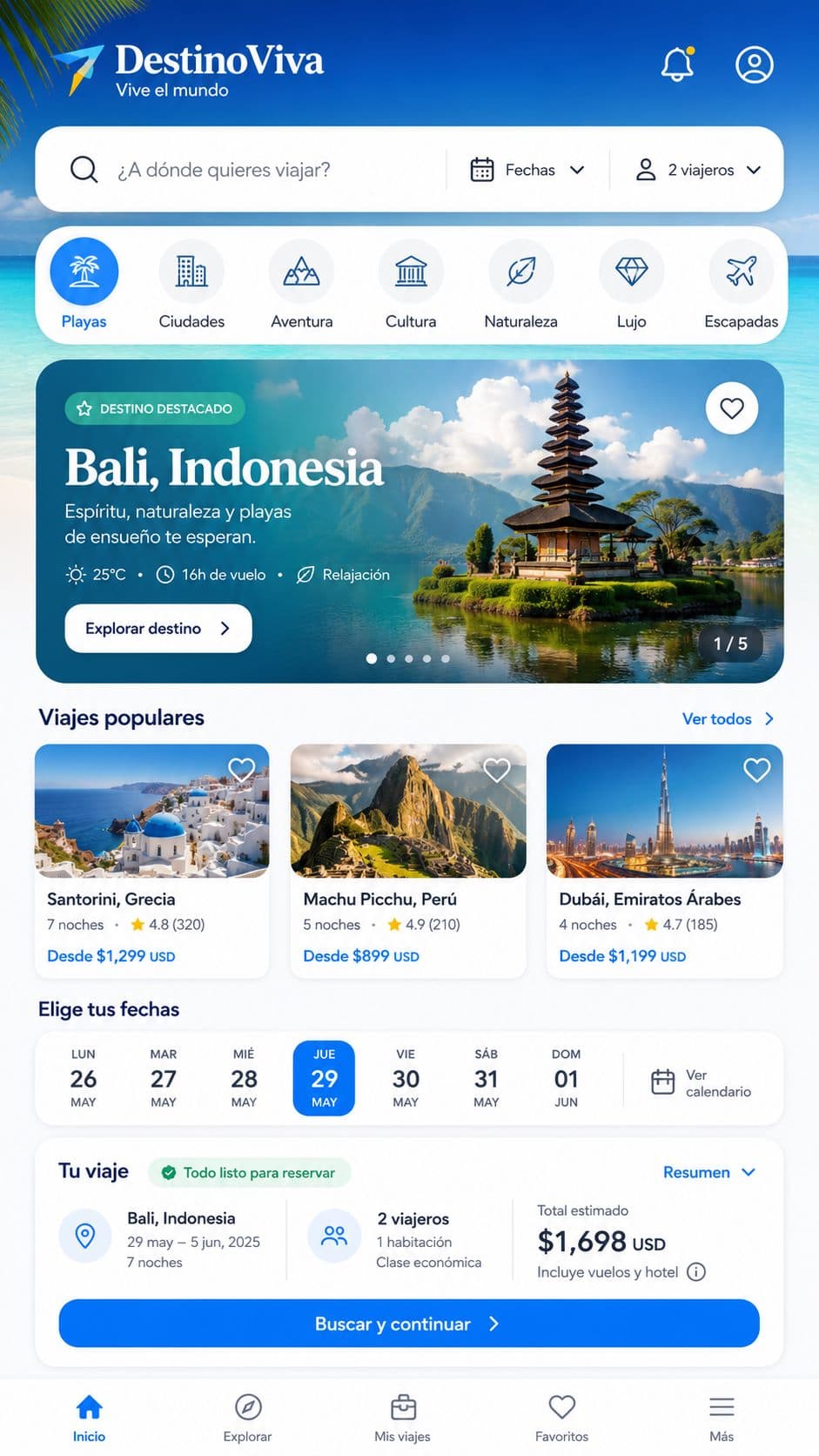 Travel app